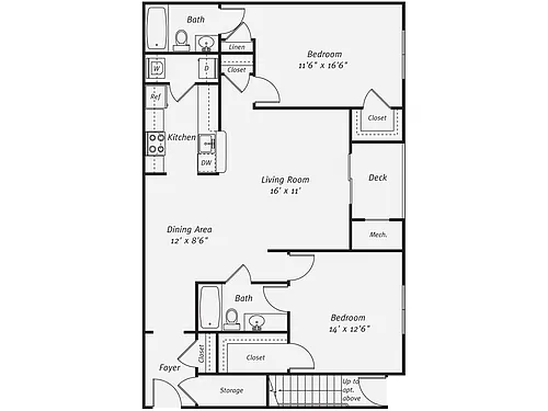 Floor plan B4R