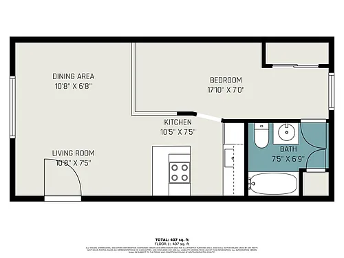 Floor plan Classic - 1A