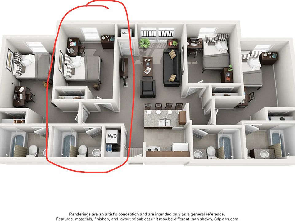 1st image of 204B-1780 Broadway St #2