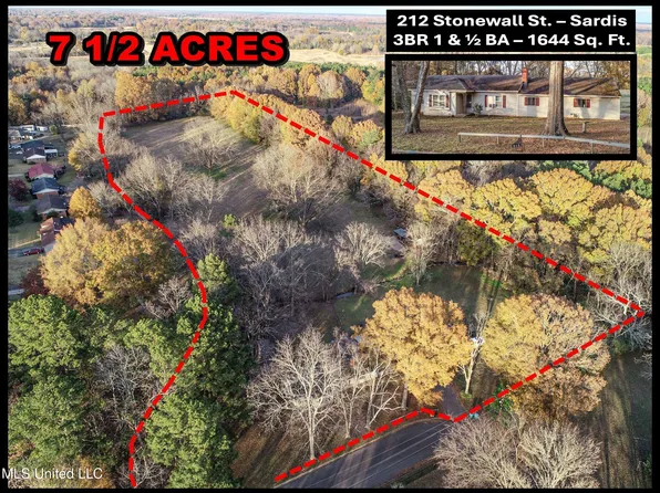 212 Stonewall St, Sardis, MS 38666