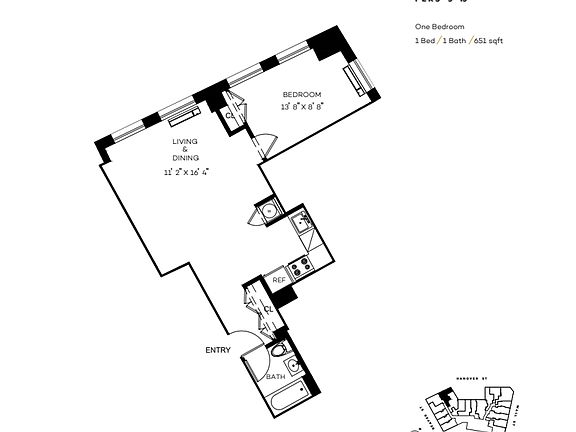 2nd image of 63 Wall St APT 706