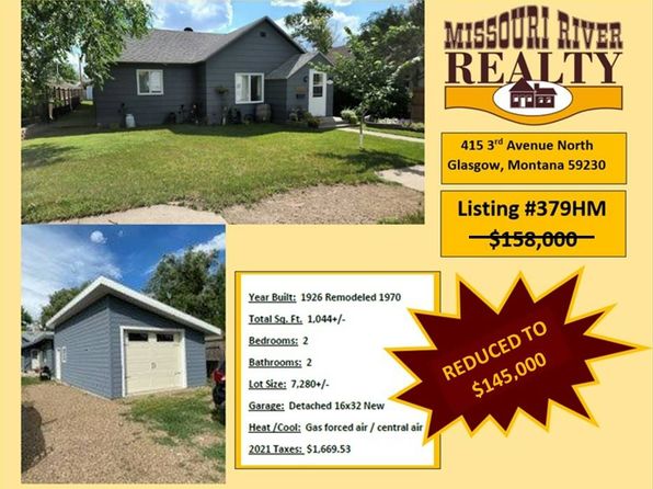Glasgow Real Estate - Glasgow MT Homes For Sale | Zillow