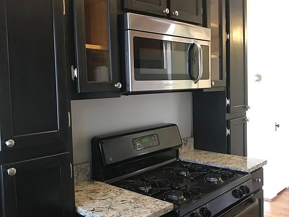 Kitchen - Desirable gas with microwave.