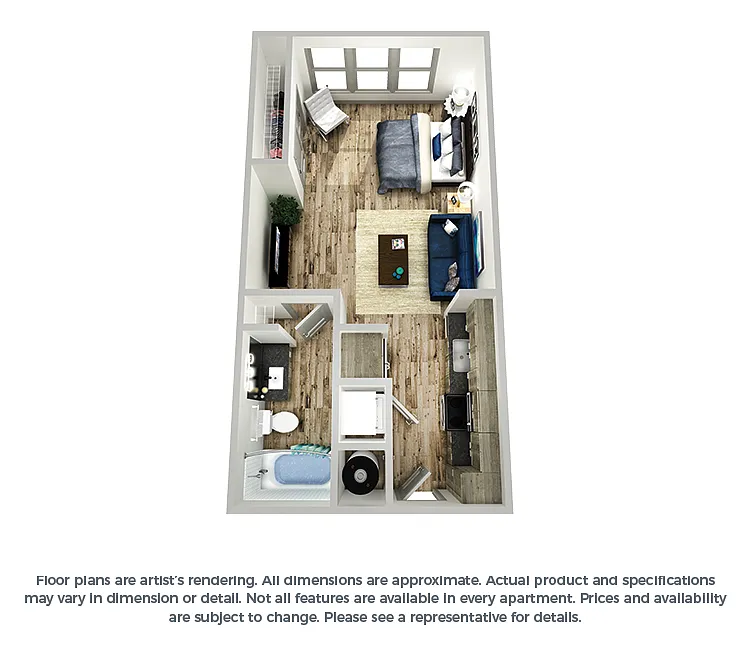 Floor plan The Violet
