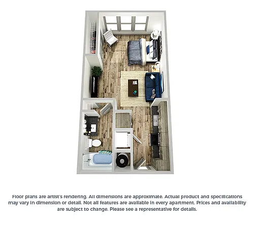 Floor plan The Violet