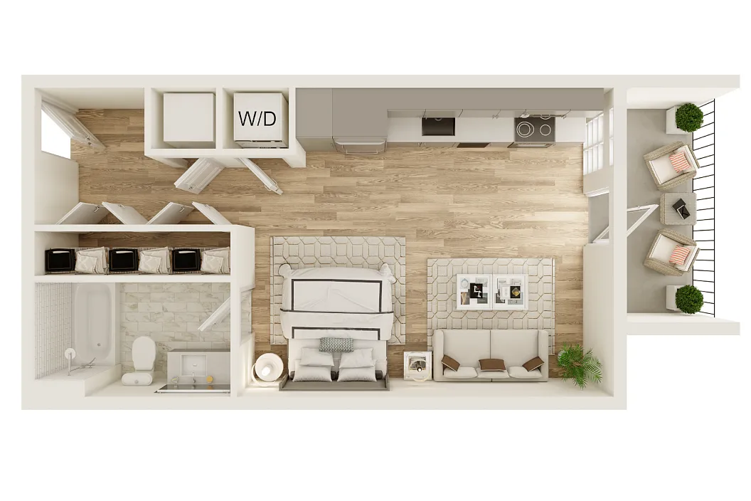 Floor plan The Atom