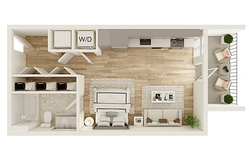Floor plan The Atom