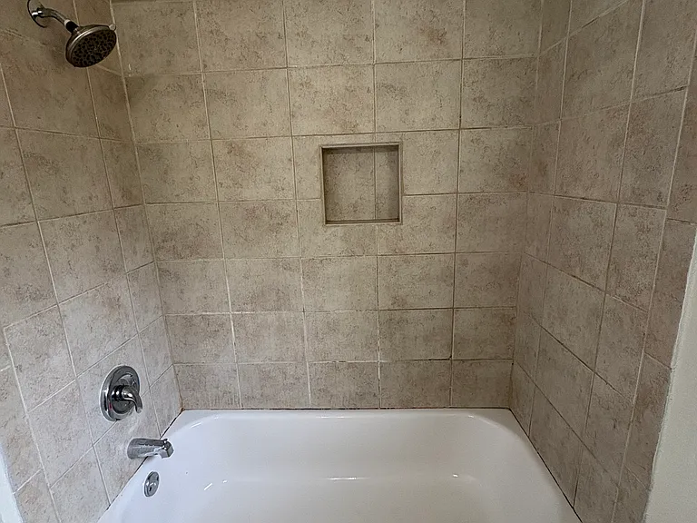 Hallway bathroom