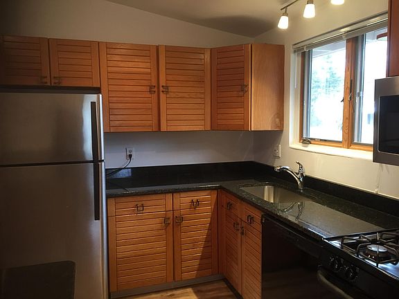 Kitchen with updated appliance