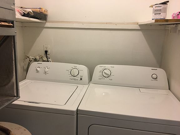washer and dryer