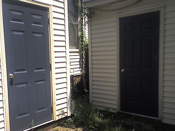 Storage in back yard