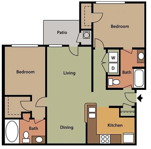 Floor plan B2