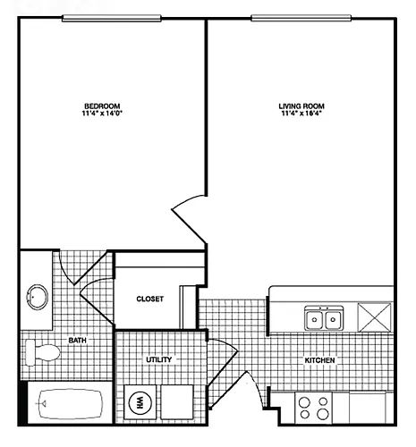 Floor plan A34R