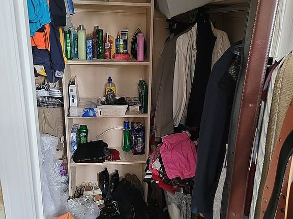 my wife's closet