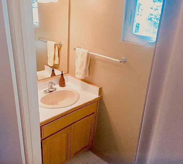 Half bath on lower level