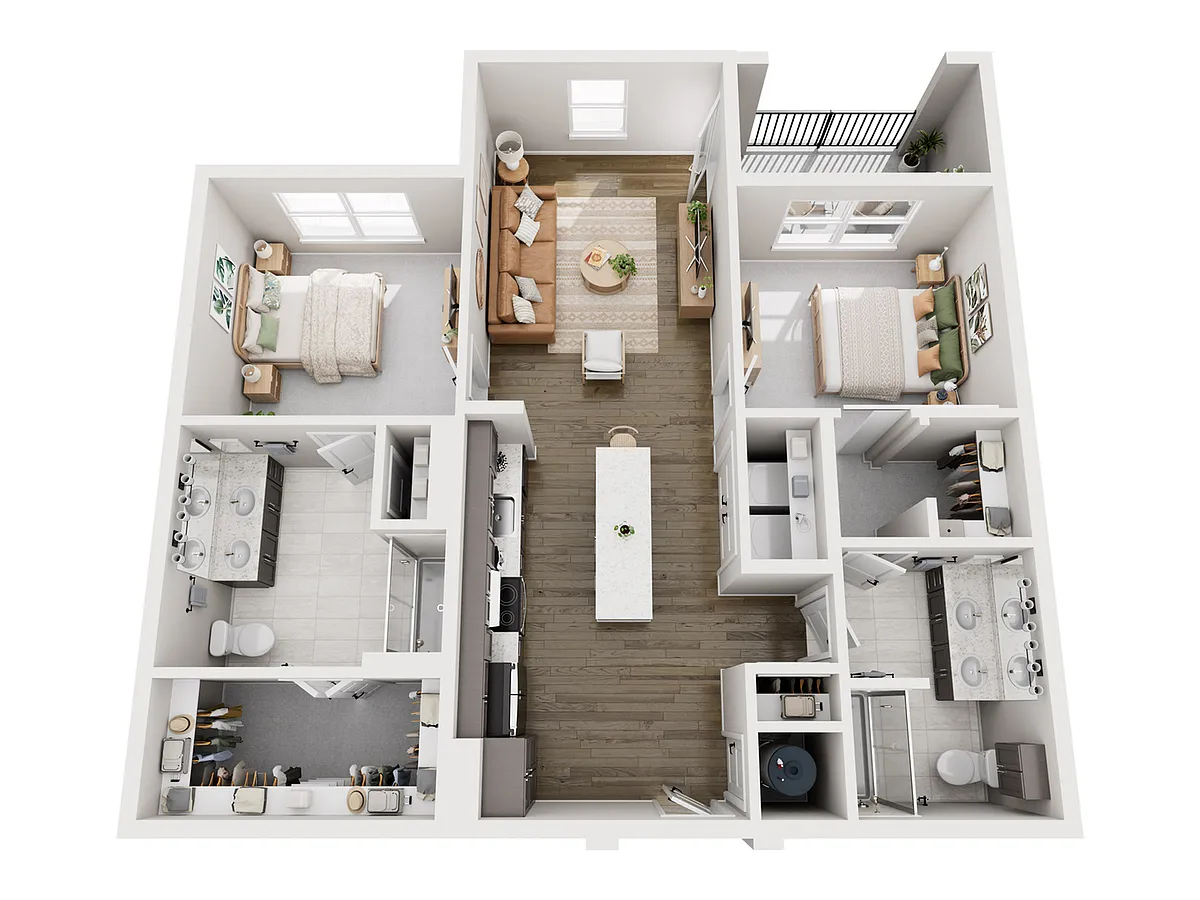 Floor plan B2