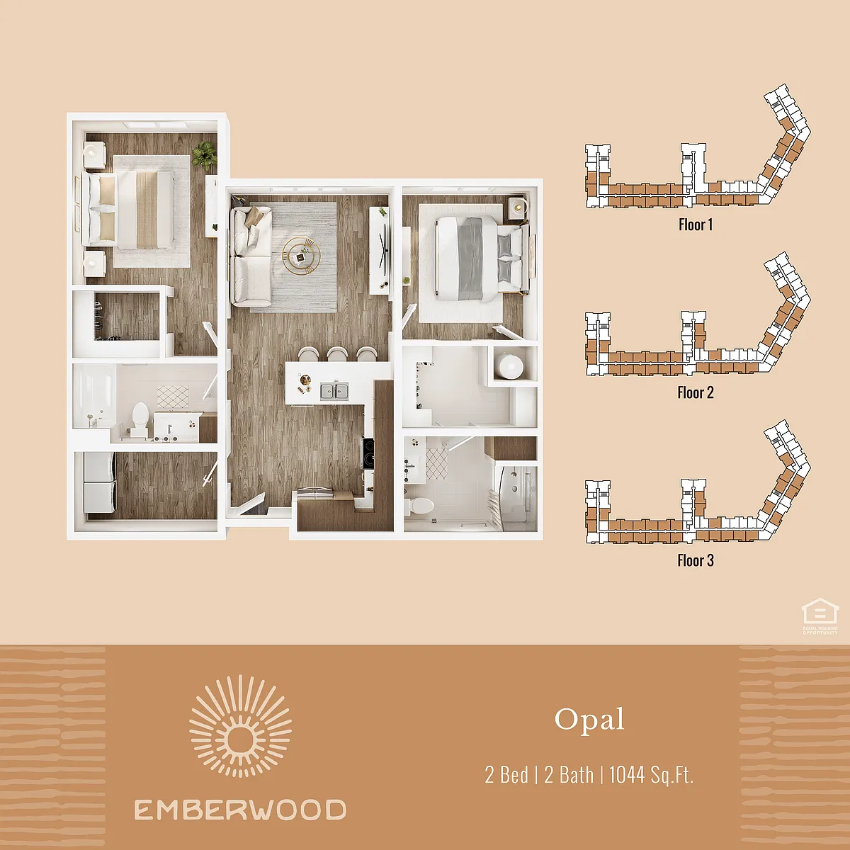 Floor plan Opal