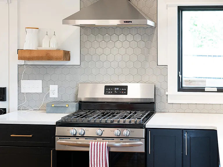 Kitchen New Appliances - Stove and Oven