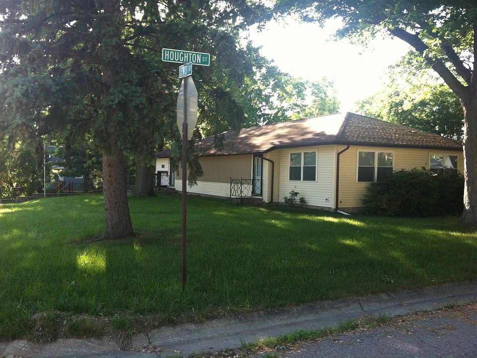 Front-porch windows covered