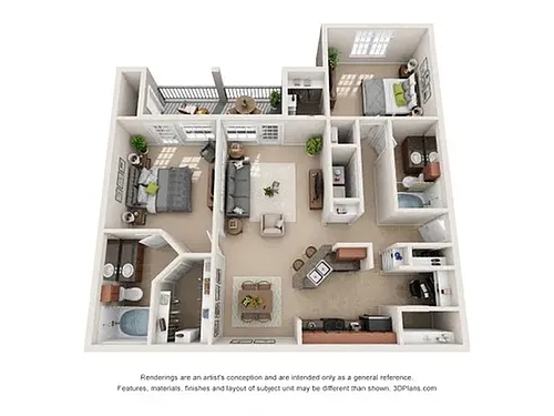 Floor plan Belvedere