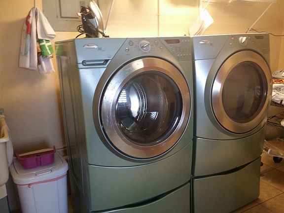 Washer and dryer