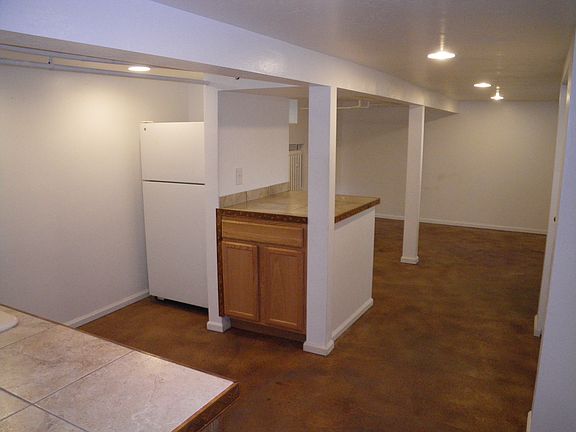 fridge and counter