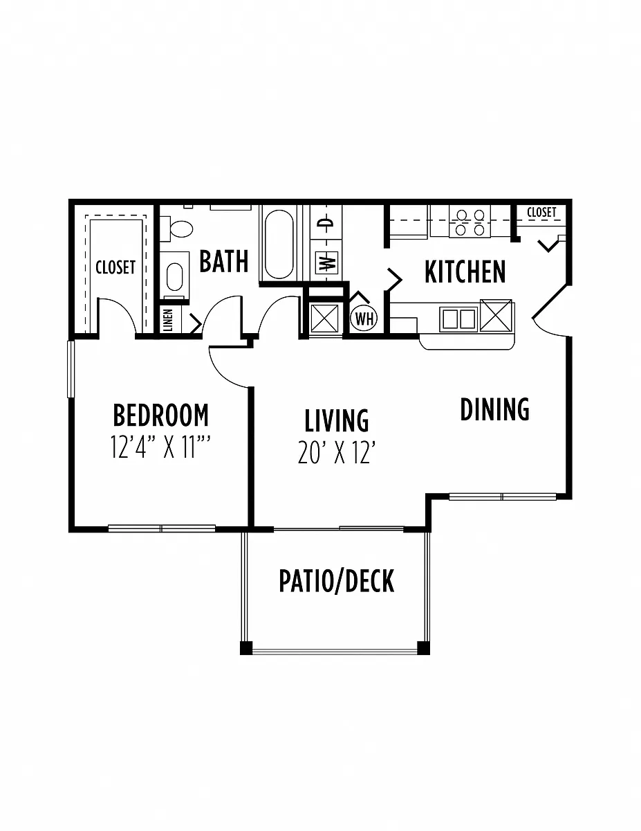 Floor plan The Willow