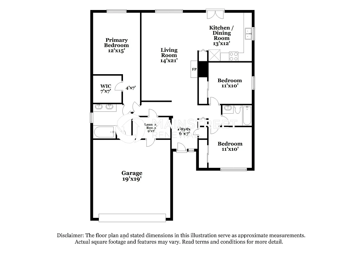 Floor Plan - 758 Muirfield Dr