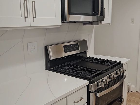 Plenty of electrical outlets. Evening lights under the cabinets to illuminate the countertops