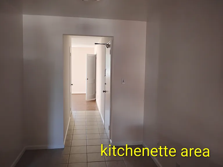 View from kitchen