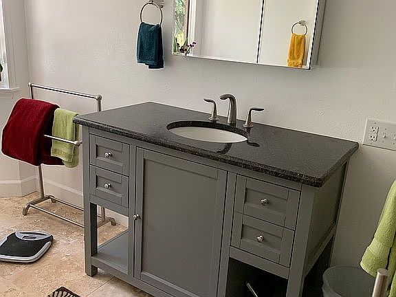 Master bath vanity 2