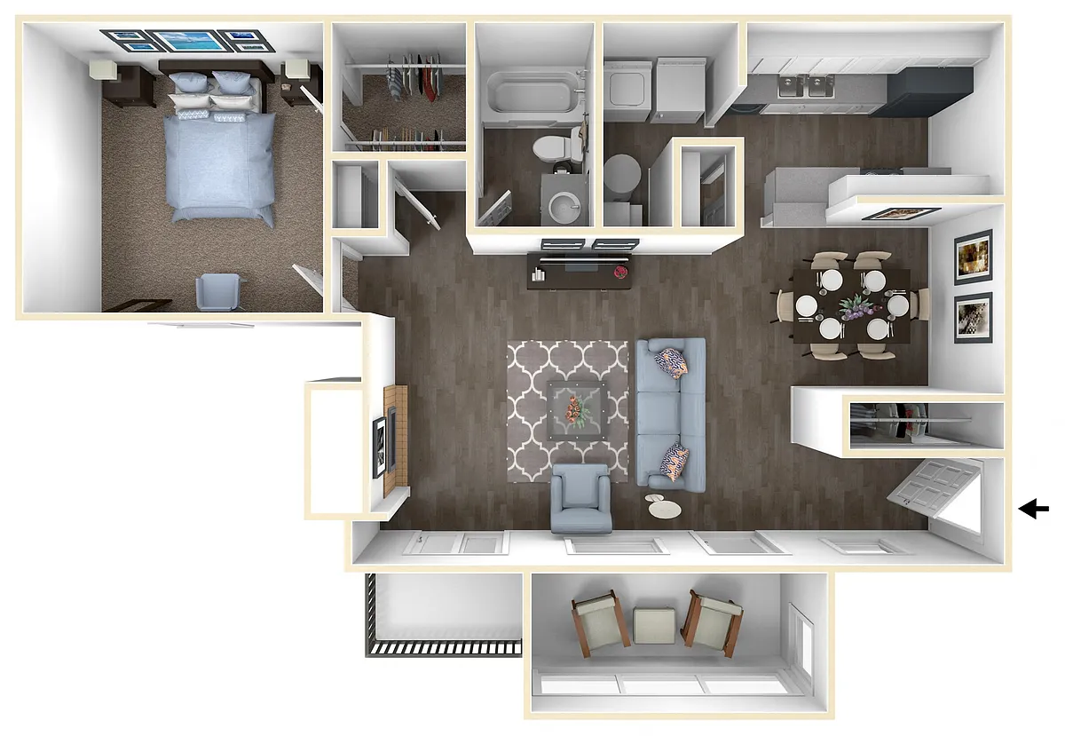 Floor plan The Sinclair