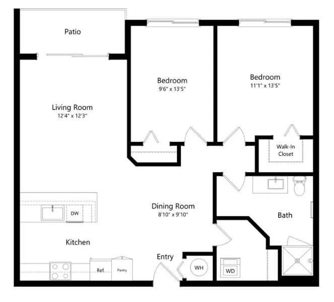 Floor plan B1