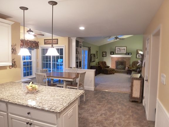 Kitchen/Dining/Family Room