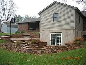 Rear View - Master Suite w/Bonus Room on Lower Level