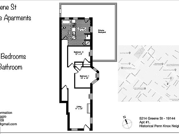 2nd image of 5218 Greene St APT 1