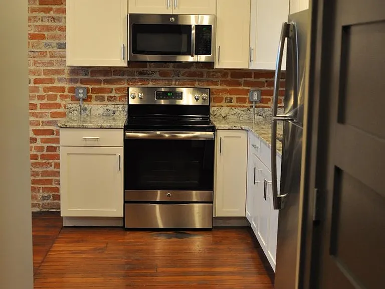 Foyer with utility closet.