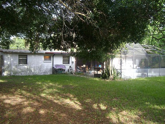 back view of pool