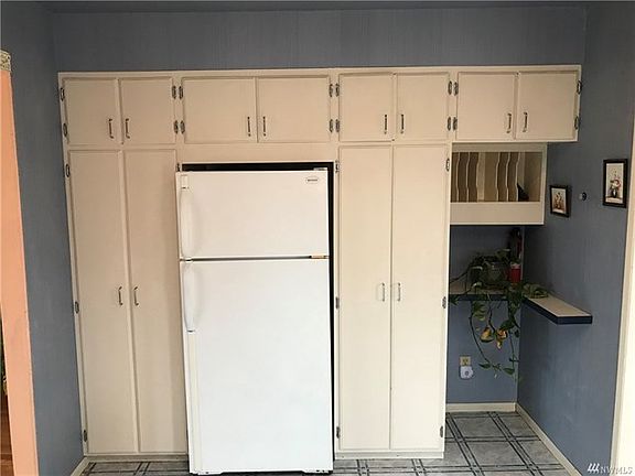 Ample storage in the kitchen, including a "charging nook" for your devices.