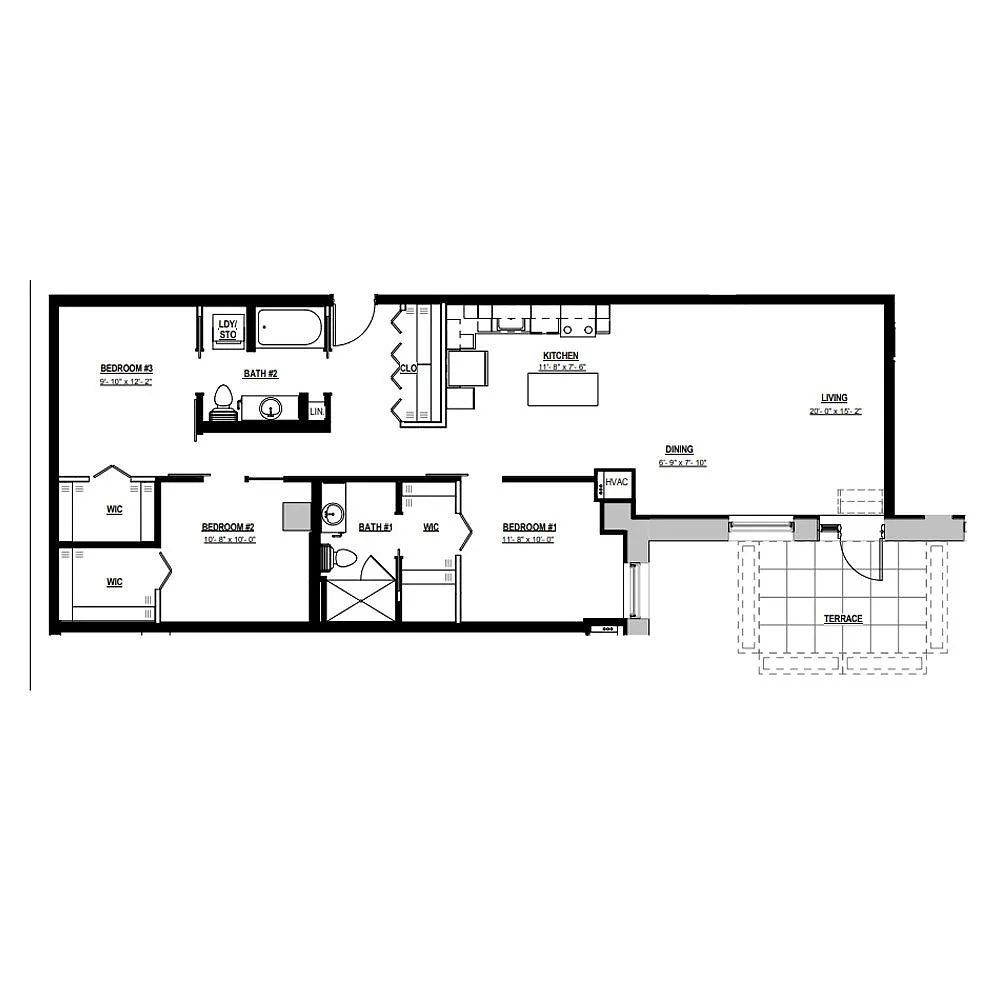 Floor plan D03