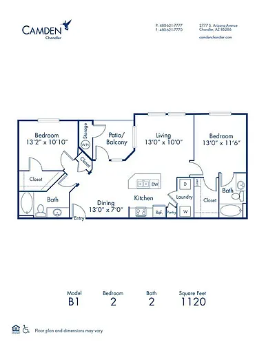 Floor plan B1