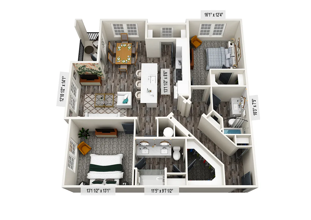 Floor plan Papaya
