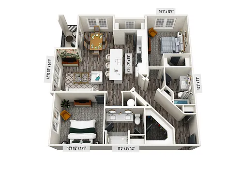 Floor plan Papaya