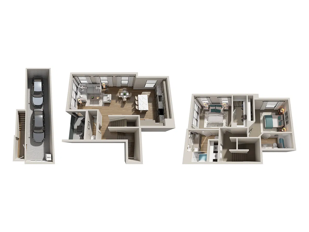 Floor plan TH-B9