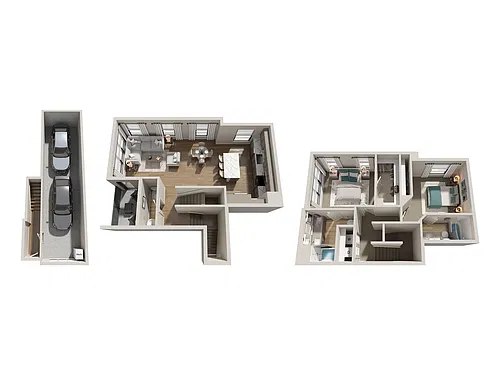 Floor plan TH-B9
