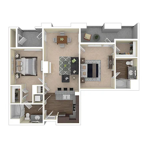Floor plan B3