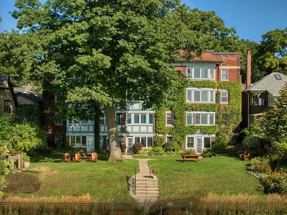 Lakeside garden