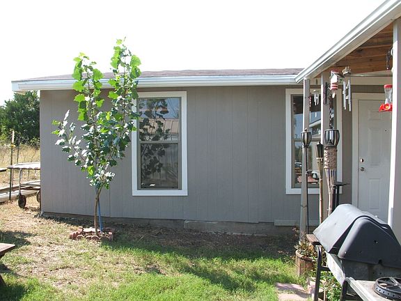 back of house side of garage