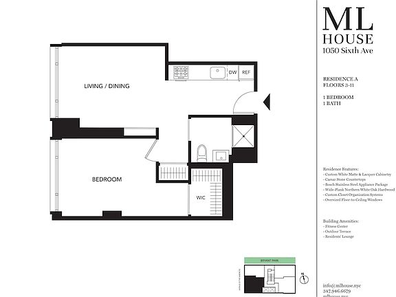2nd image of 1050 6th Ave APT 8A