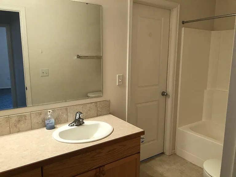guest bath/ensuite bathroom for second bedroom